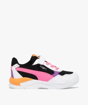 baskets fille retro a scratch et en mesh details colores - puma multicolore baskets