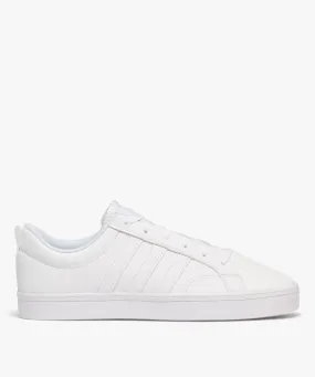 baskets homme unies a lacets languette en mesh - adidas blanc chine baskets adidas