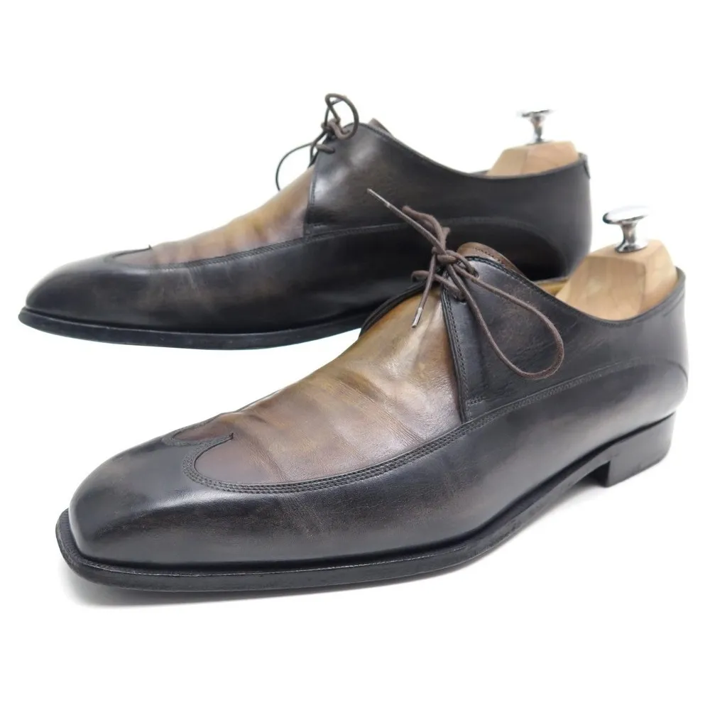 BERLUTI DERBIES patine marron & gris - 2439
