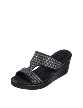 Compensées Skechers ref 53262 Noir