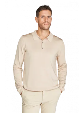 Polo Valerian en viscose manches longues