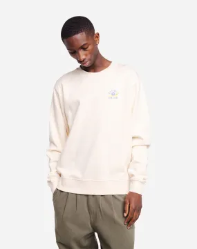 Sweat Slow Life ivoire Taille M Couleurs Ivoire