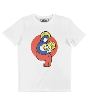 T-shirt Nativité - Vierge Marie Illuminati | Grafitee