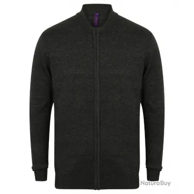 Veste Bomber unisexe HENBURY gris HY718